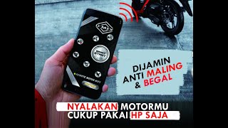 CARA Nyalakan Motor Pakai HP - Dmex Android Alarm motor Anti Begal&Maling fitur canggih screenshot 5