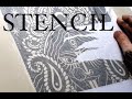 STENCIL TUTORIAL FOR LINOCUT by Emils Salmins