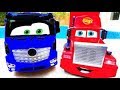 CARS 3 MACK TRUCK TRANSFORMERS TRUCKS w Nursery Rhymes For Kids Finger Family Song