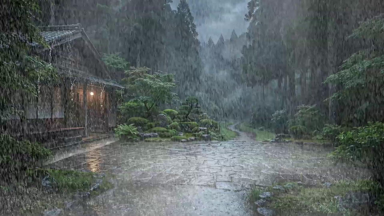 Peaceful Rain Sleep 🌙 Sanfter Regen for Emotional Calm & Relaxation 😴