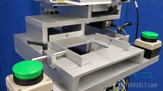 Stand-Based Top & Bottom Semi-Automatic Labeling System