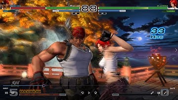 Ralf VS Vanessa - The King of Fighters XIV Combos KOF 14