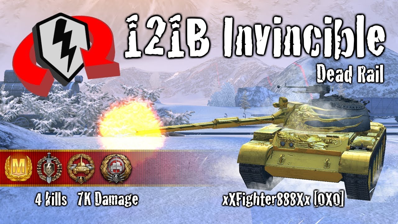 wotblitz bonus codes WoT Blitz 121B Invincible - 4 Kills 7k Damage Replay