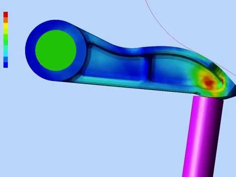 Simcenter 3D Motion 機構運動模擬 剛體-柔體 接觸分析