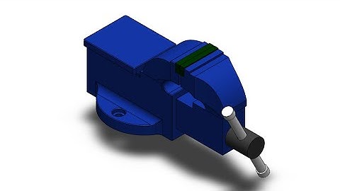 🔧 SolidWorks Tutorial Assembly Vise | Complete Vise Design Step-by-Step