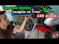 Como trocar o retentor e a bengala da Titan 125 e 150 veja o valor das peças utilizadas