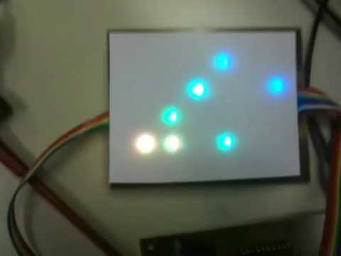 Binary Clock multicolor