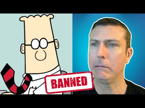 "Dilbert" Comic Strip BANNED Because of What Creator Scott Adams Said Here About BIack People
