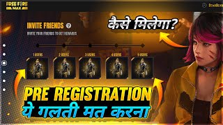 HOW TO GET FREE FIRE MAX REWARDS ? FREE FIRE MAX PRE REGISTER| - YouTube