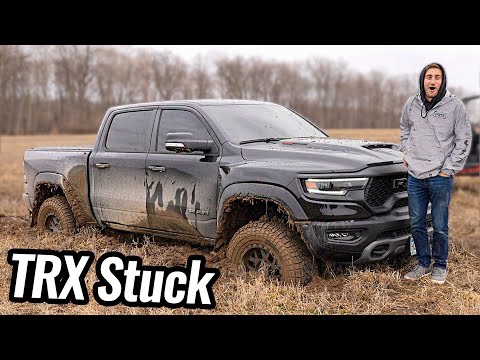 My 707hp Ram TRX Sucks in the Mud