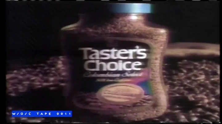 Taster's Choice Coffee Commercial - 1988