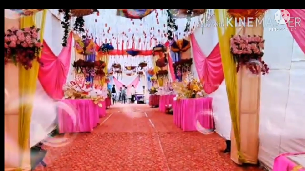 best gallery decorations  in flowers / chhata. #  / Unique  entry gate, decoration -