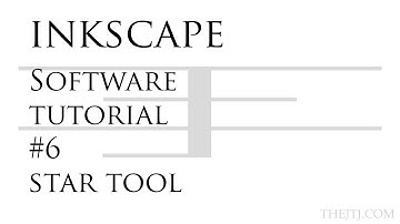 Inkscape Software Tutorial #6 Star Tool