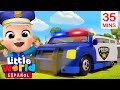 Jugamos A Ser Policías 👮‍♂️👮‍♀️ | Canciones Infantiles de Bebé Juan | Little Angel Español