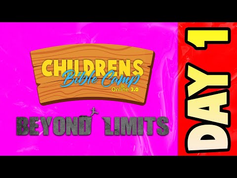 Childrens Bible Camp 3.0 - DAY 1 |  VBS online (2021)