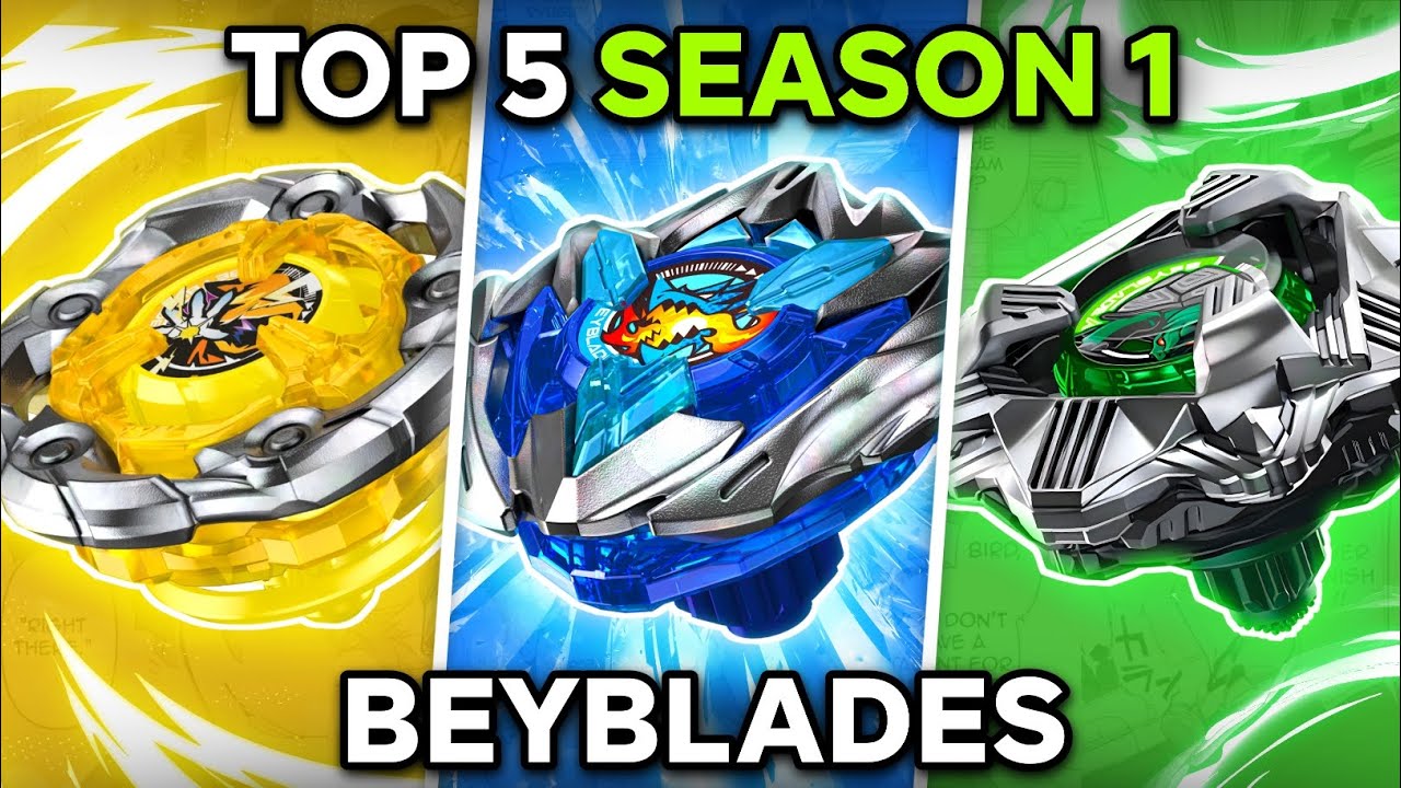 Top 5 STRONGEST Beyblades In Beyblade X Season 1!