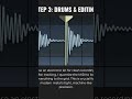 One man recording workflow