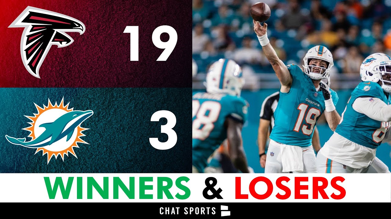 Dolphins fall to Falcons 19-3 in preseason opener