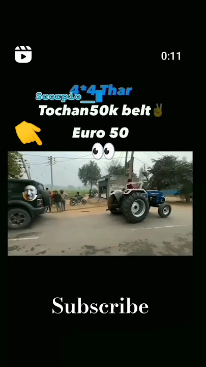 Scorpio vs jondiar!! Thar vs jondiar!! Fortuner Vs jondiar Tugofwar !!#shortfeed #shorts