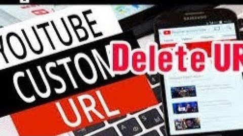 How To Delete  Custom   Url  youtube Channel  |YouTube  Custom  Url |