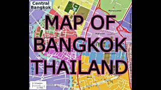 MAP OF BANGKOK THAILAND screenshot 1