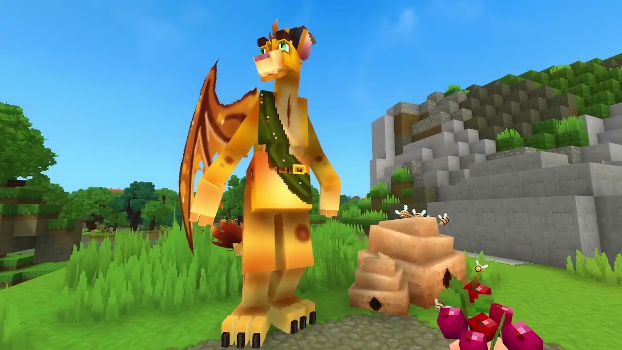 Hytale Modding a Talking Dragon NPC! FarrenVale Fantasy #Hytale
