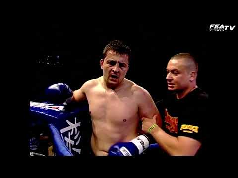 Heavyweight superfight +100kg  Stepan Cirlig vs Albişor Marian  October 1st 2011  FEA KOK K-1 Rules