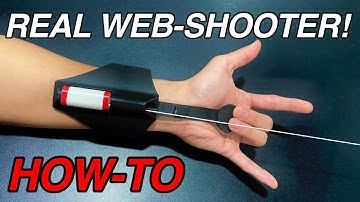 How to: Spider-Man Web Shooter FUNCTIONAL! Real DIY No Way Home