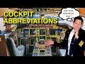 COCKPIT/INSTRUMENT abbreviations! DO YOU KNOW THEM ALL? Explained by CAPTAIN JOE