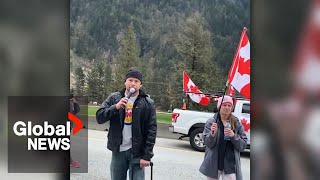 Protest in BC grows tense as frustrations increase over carbon price hike