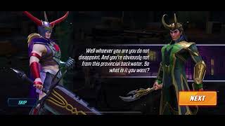 Incursion ch 4. Mystic/ tech. New warriors (w/ Shuri) 1 mil power marvels strike force.