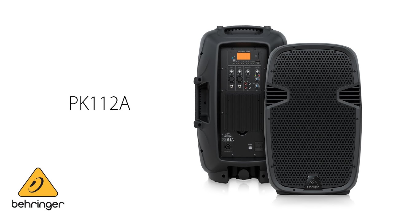 Behringer PK112A Altavoz activo de 12 con Bluetooth 600W - Ultramar Audio
