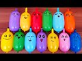 Fluffy Slime with Colorful Funny Balloons Satisfying ASMR #1548