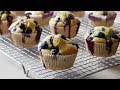 Blaubeermuffins Backen (Rezept) || Baking Blueberry Muffins (Recipe) || [ENG SUBS]