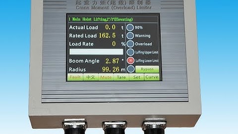 Crane Load Moment Indicator