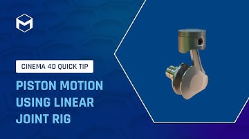 #C4DQuickTip 108: Piston Motion Using Linear Joint Rig in Cinema 4D