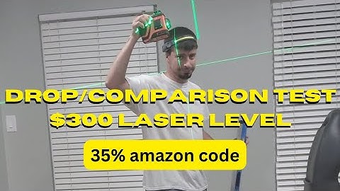 DROP TEST/ COMPARISON TEST DOVOH Laser Level 360 Self Leveling