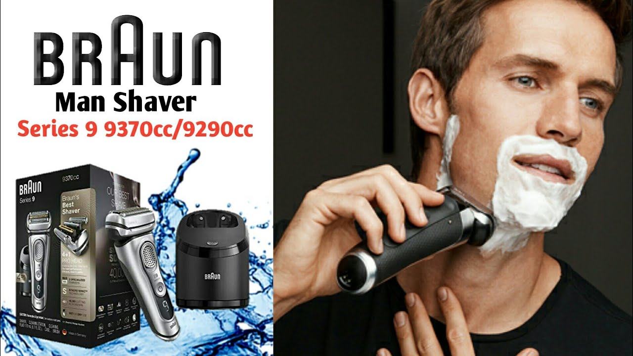 Braun Electric Razor For Men ||Series 9 9370Cc | 9290Cc - Youtube