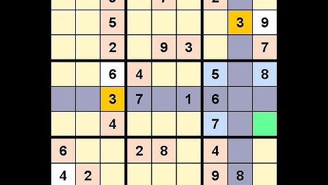 How to Solve Washington Times Sudoku Difficult June 3, 2021