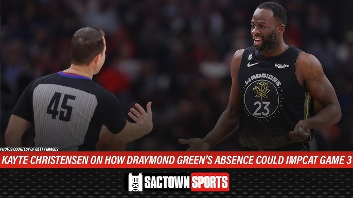 Draymond Green ejected from playoff game after appearing to stomp on Domantas  Sabonis' chest