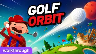 Golf Orbit Gameplay - Hit the Ball Into Space