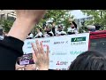阪神タイガースの優勝パレード(大阪)