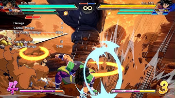 DBS Broly Back-to-corner Cross-up Blockstring