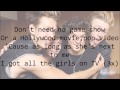 The Vamps - Girls on TV (with Lyrics)