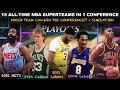 I Put the 15 GREATEST NBA Teams ever Assembled into 1 Conference for a Season - NBA2K Simulation