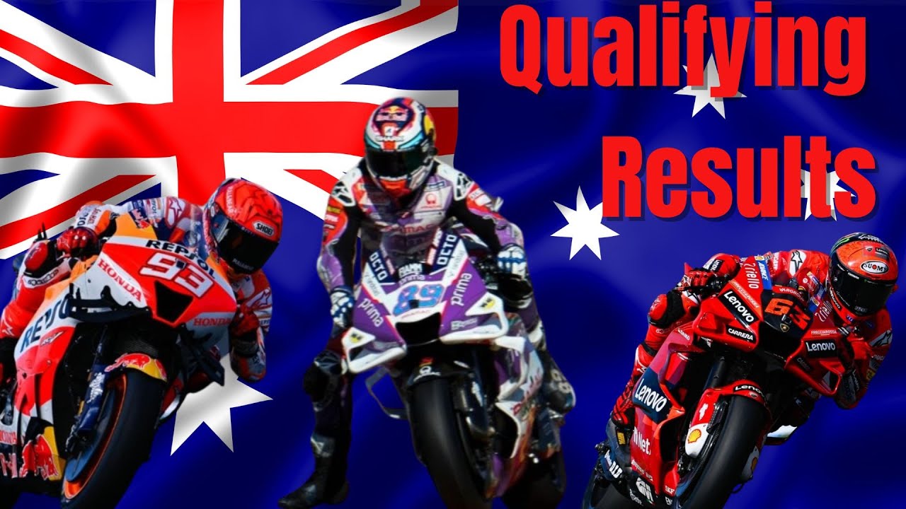 Australian MotoGP Qualifying Results Motogp Results