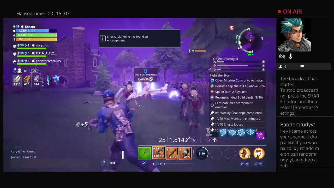 Fortnite save the world, missing content fixed? YouTube