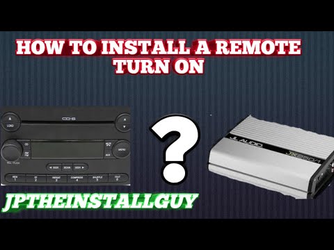 Install a remote wire