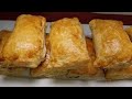 Puff Pastry Appetizers with Cheese Filling