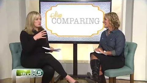 How to Stop Comparing: Julie Hanks LCSW on KSL TV's Studio 5